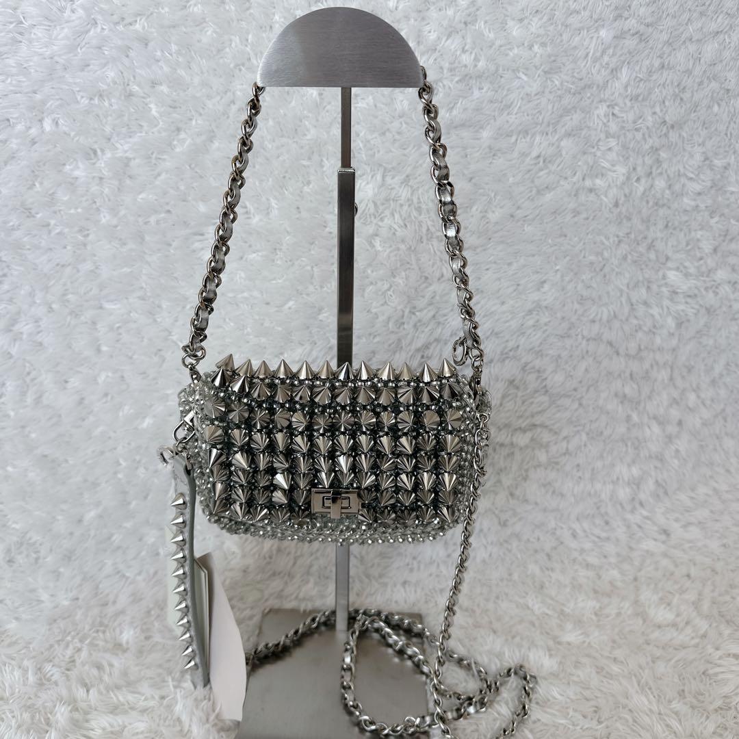 【未使用】アンテプリマ スタッズ 2WAY ショルダー