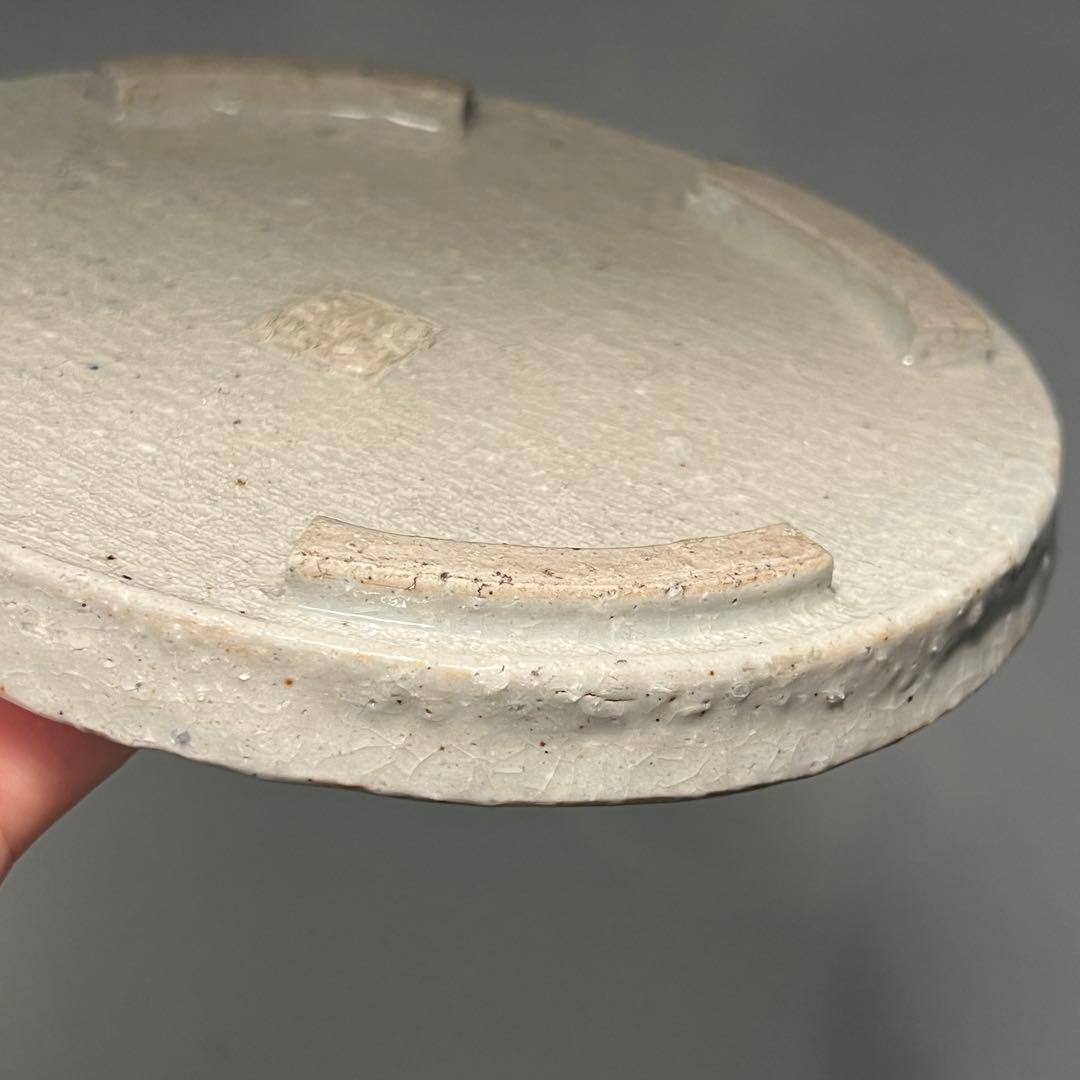 819.佐野大助 心山 染付雲竜水盤 盆栽鉢 植木鉢 17*14.7*2.2cm