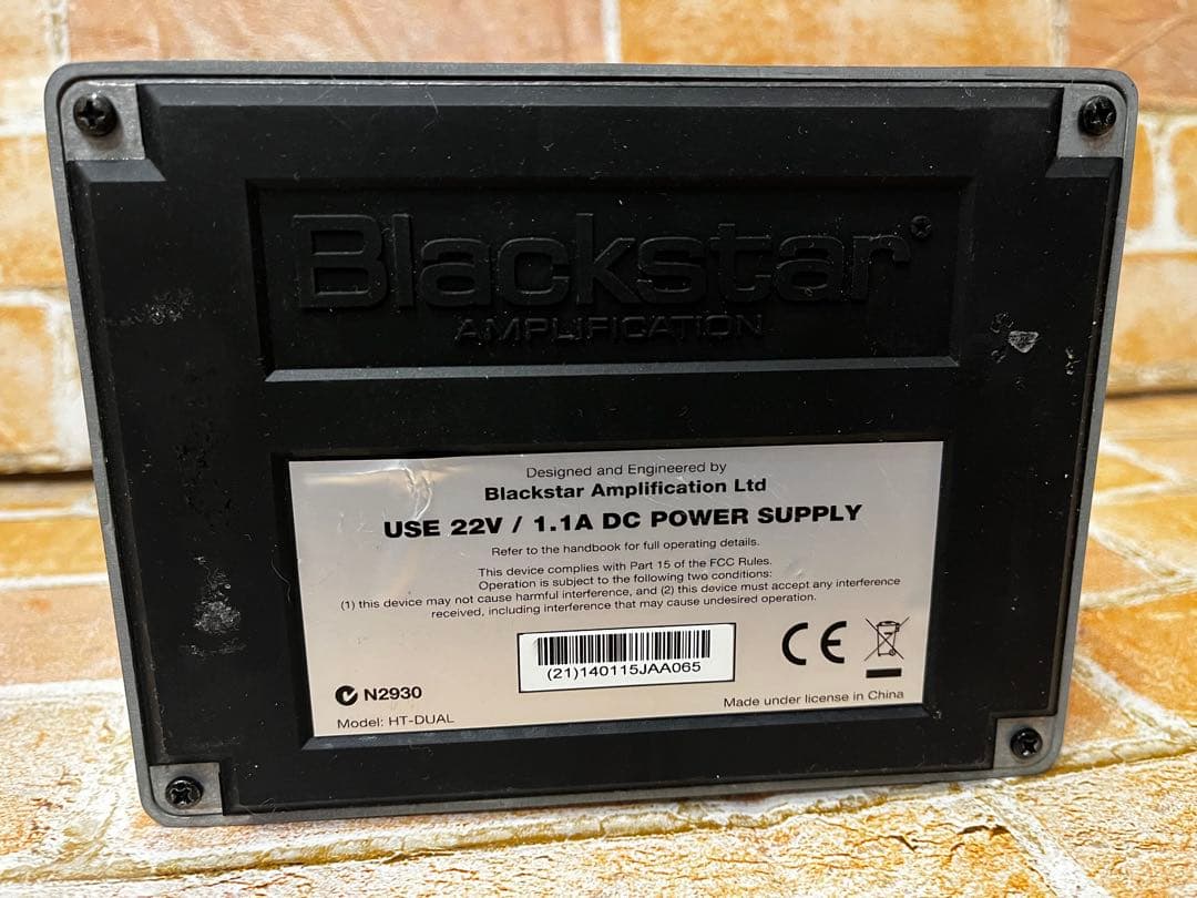 Blackstar HT-DUAL チューブディストーション ACアダプター付