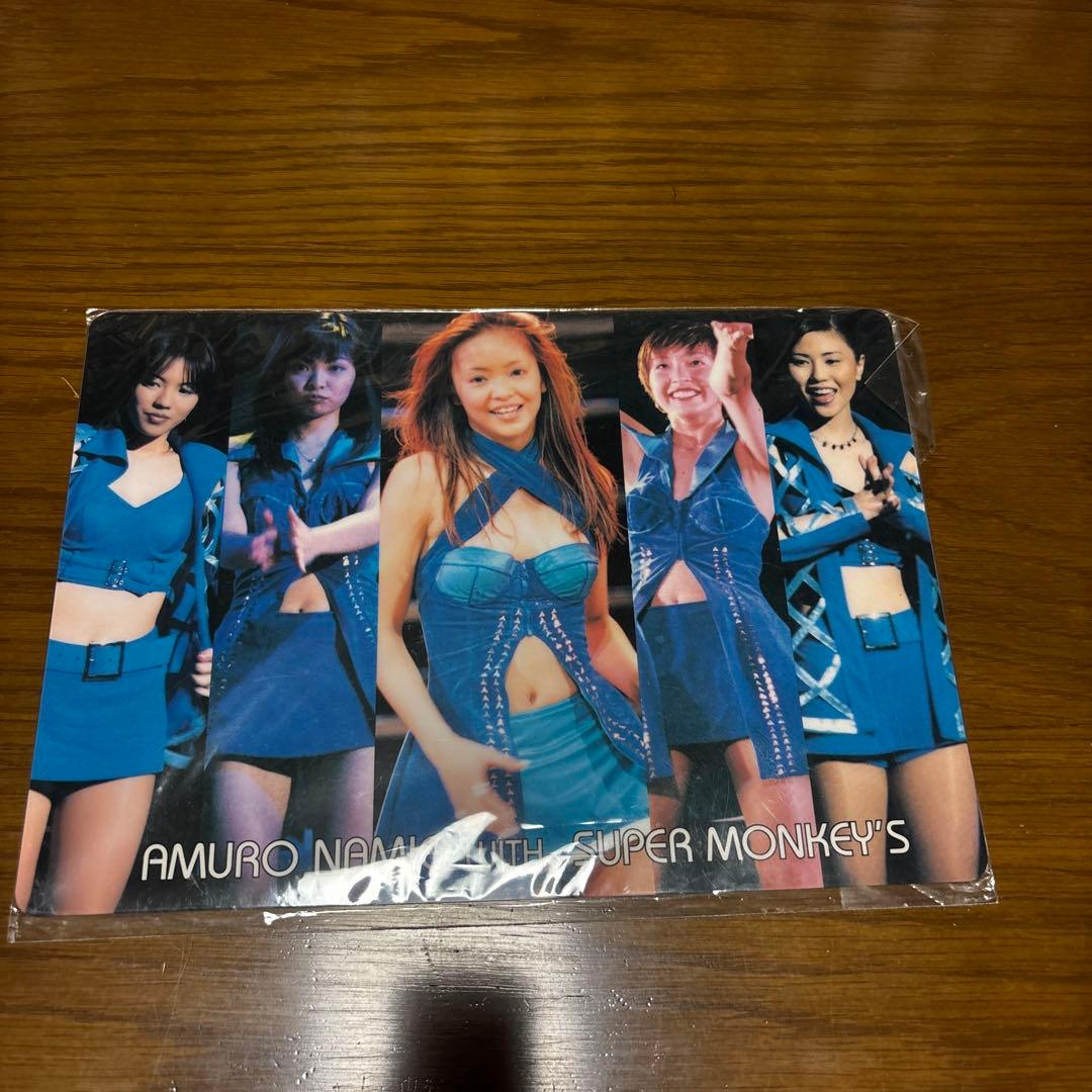 安室奈美恵 激レア下敷き 安室奈美恵、POP＆96年下敷き。