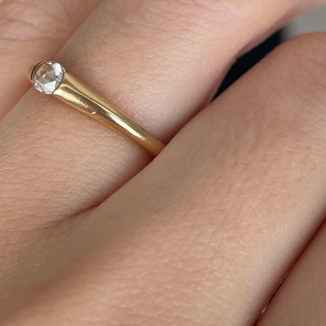 オレフィーチェ　オリビアリング　K18 イエローゴールド ダイヤモンドリング