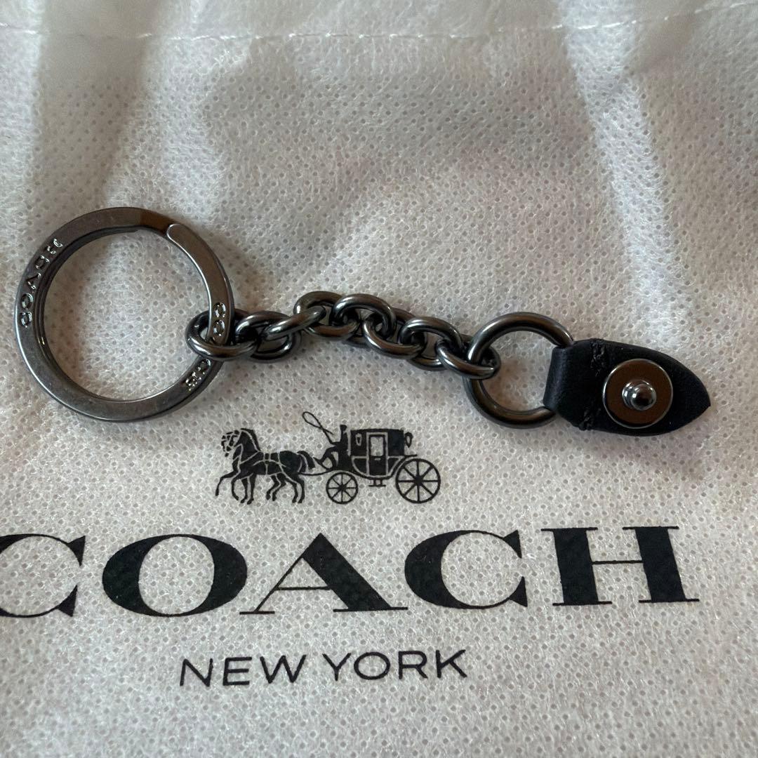 COACH レザー ケース レッド