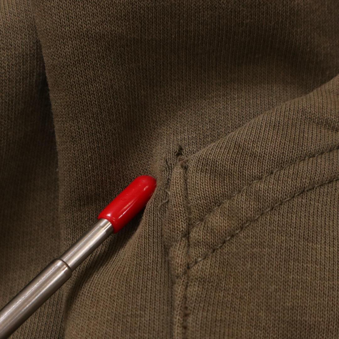 90s Carhartt 裏地ダックカモ ジップアップ フーディー パーカー