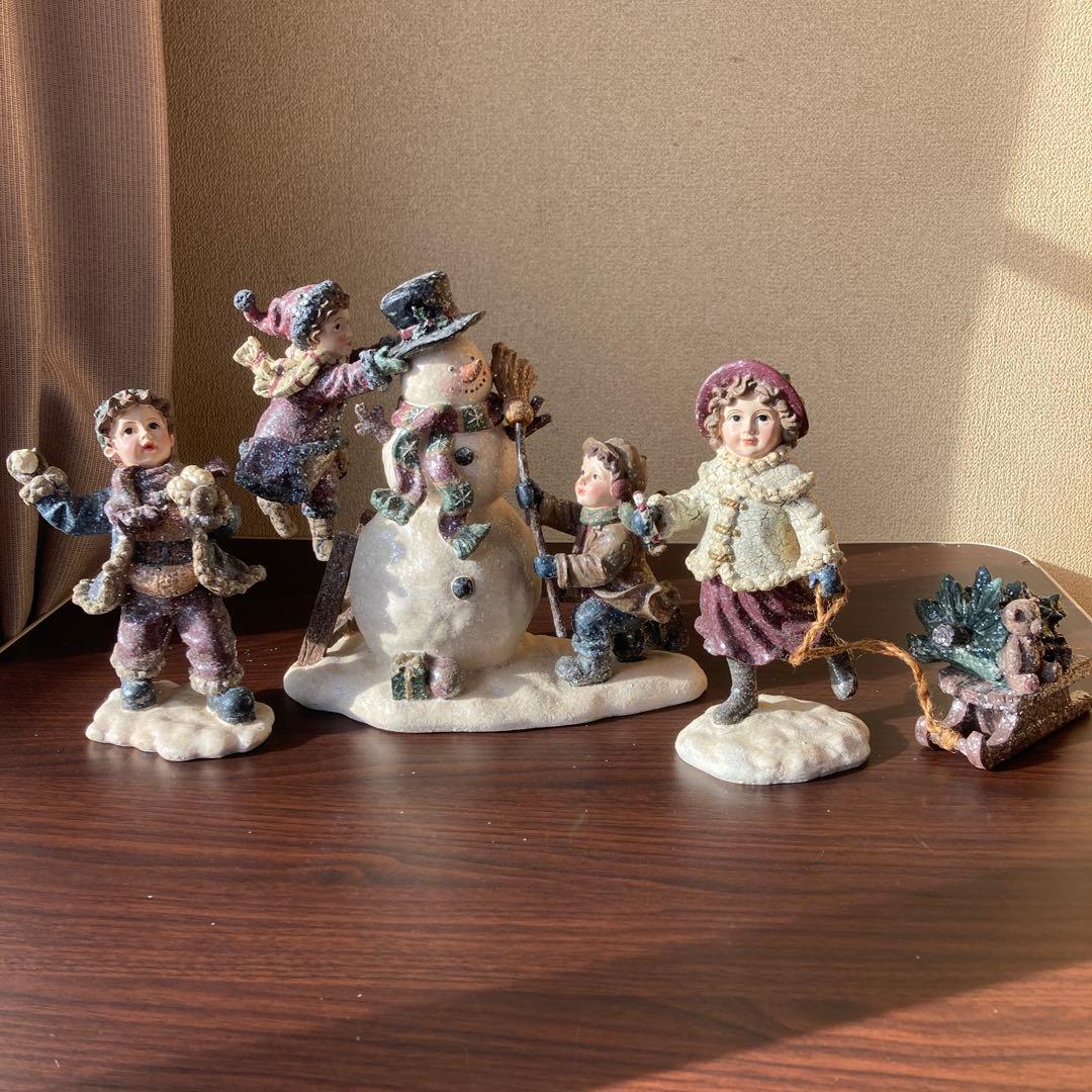 キリスト誕生 スノーマン オブジェ カークランド - メルカリ