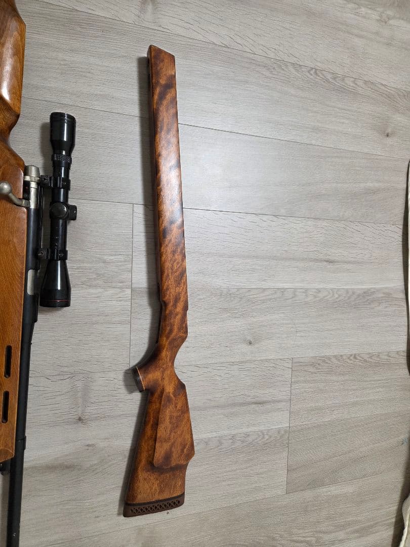 Anschutz 1403 ストック 木製 スコープ付き