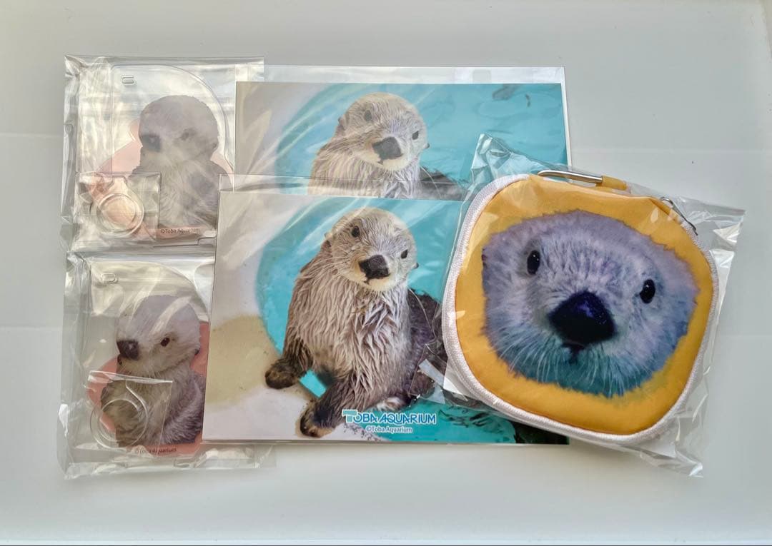 カプくじ×鳥羽水族館 ラッコのメイちゃんくじ リターンズ！ 5点セット