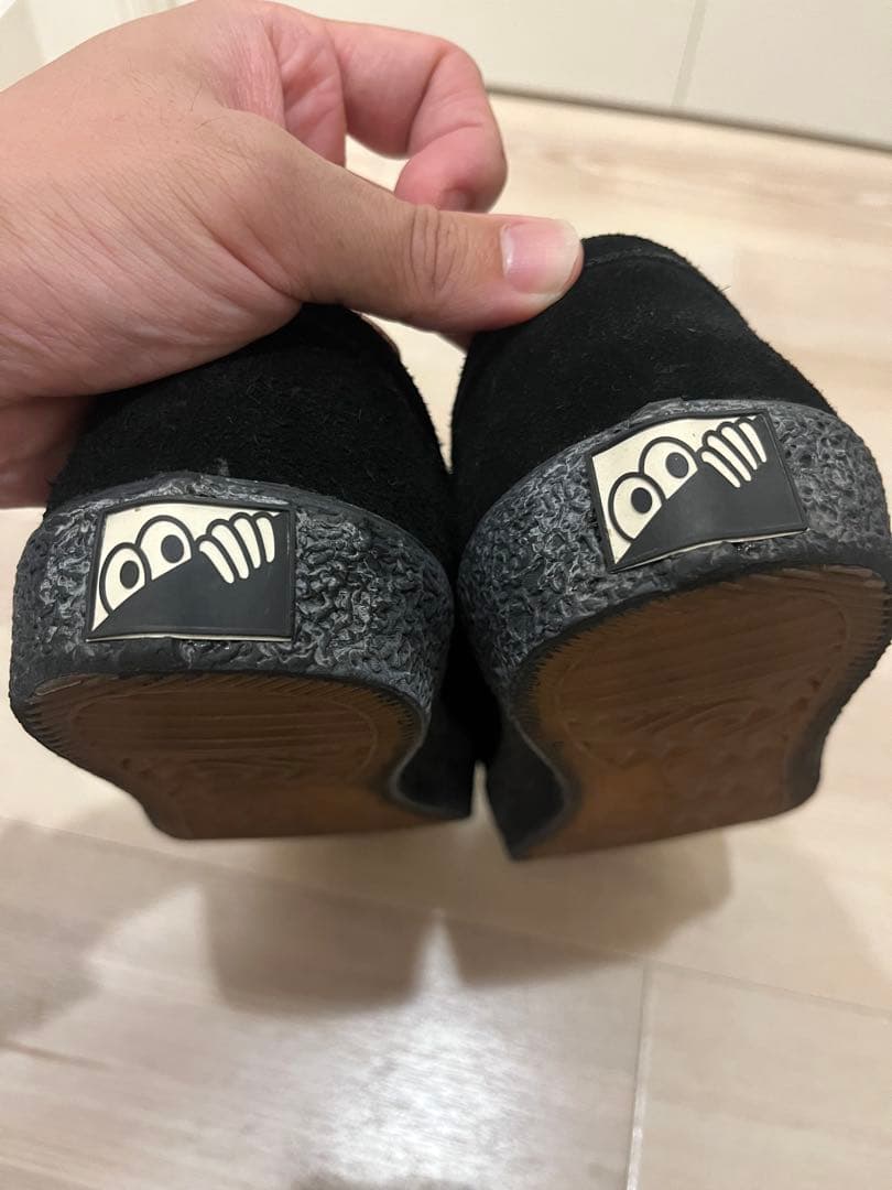 ⭐︎last resort ab黒 スエード モカシンシューズ27.5cm