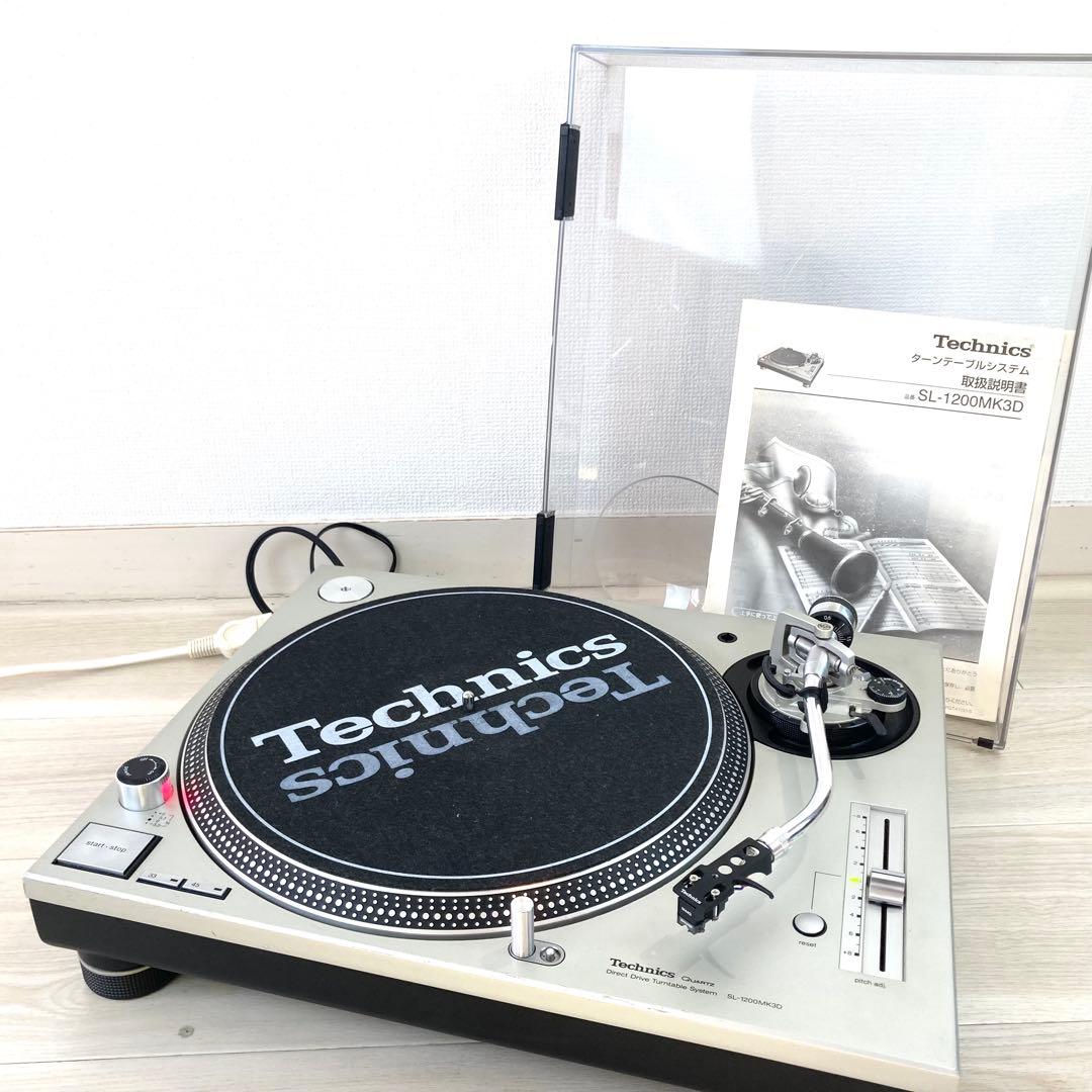 Technics SL 1200 MK3D テクニクスカートリッジ針付き