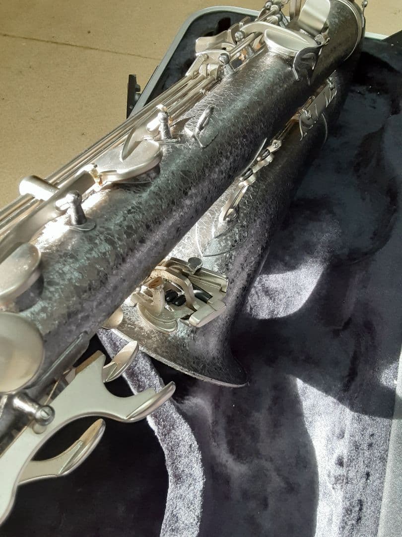 テナーサックスantiguaパワーベルBC4248中古鳴り良い