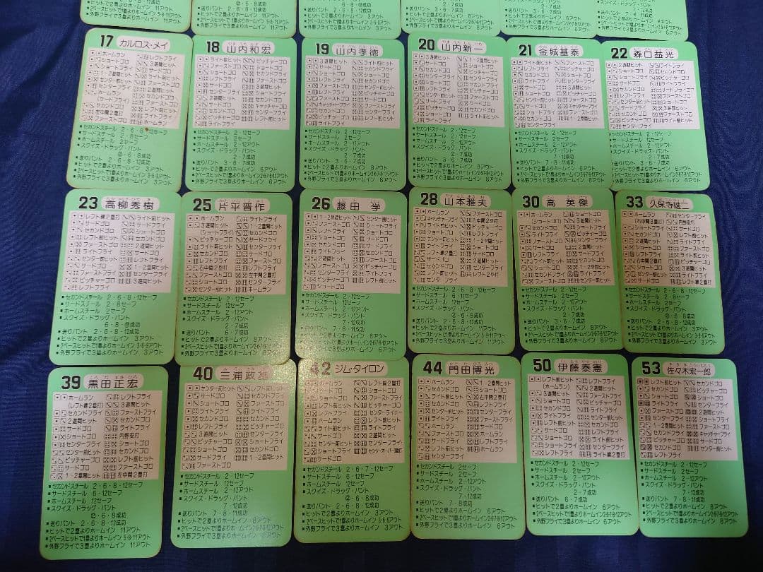 タカラ 野球カードゲーム 56年 南海ホークス
