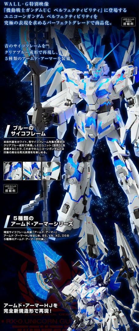 PG 1/60 ユニコーンガンダム ペルフェクティビリティ 【新品未開封未組立】