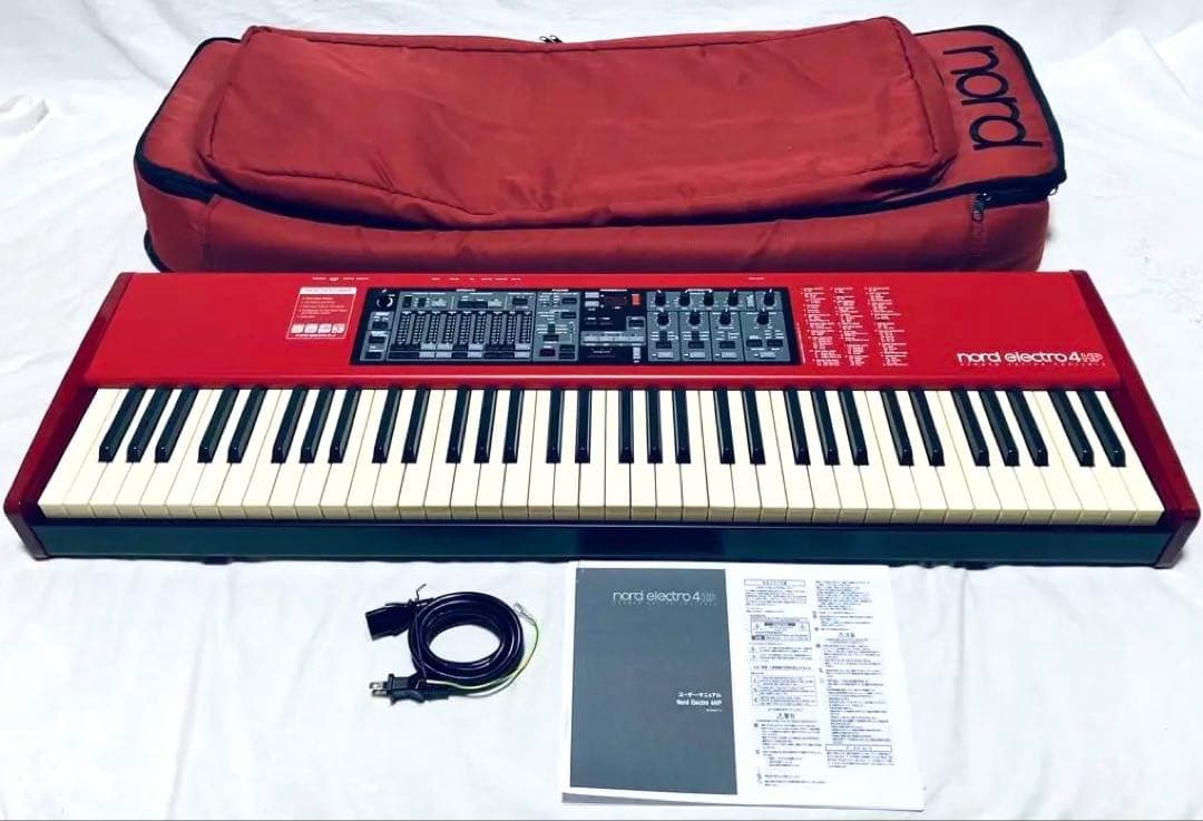 美品 Nord Electro 4 HP シンセサイザー 純正ケース付｜美品 Nord
