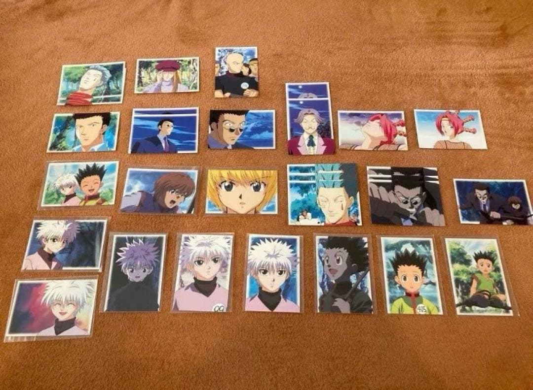 旧アニメ　HUNTER×HUNTERグッズまとめ売り　トレカ　フィギュア　CD