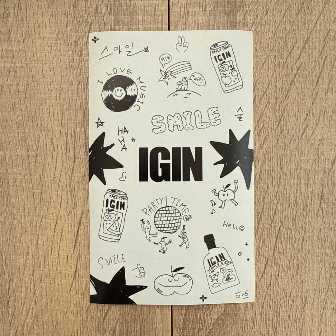 BTS JIN ジン IGIN 韓国限定 ホリデー ボックス クリスマス 黒