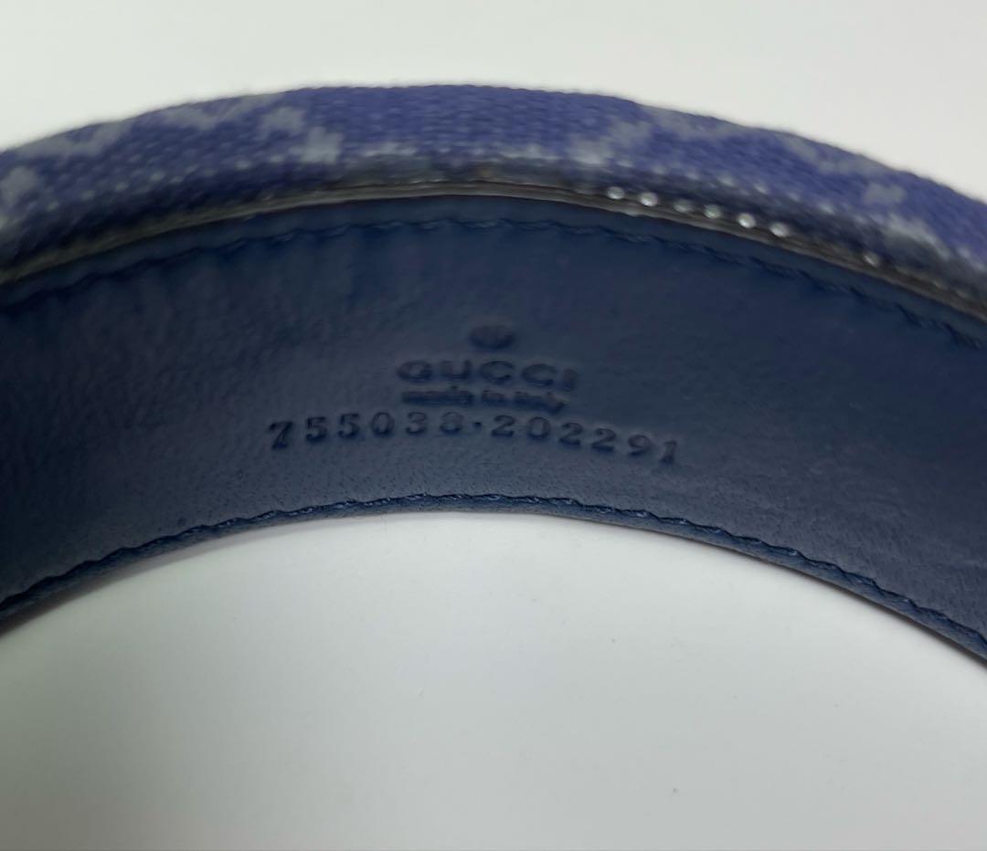 GUCCI (グッチ )GGキャンバス ヘアバンド カチューシ