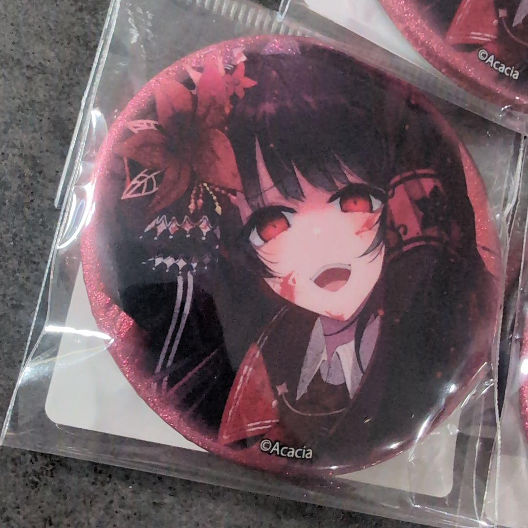 魔法少女ノ魔女裁判 まのさば グリッター缶バッジ 二階堂ヒロ - メルカリ