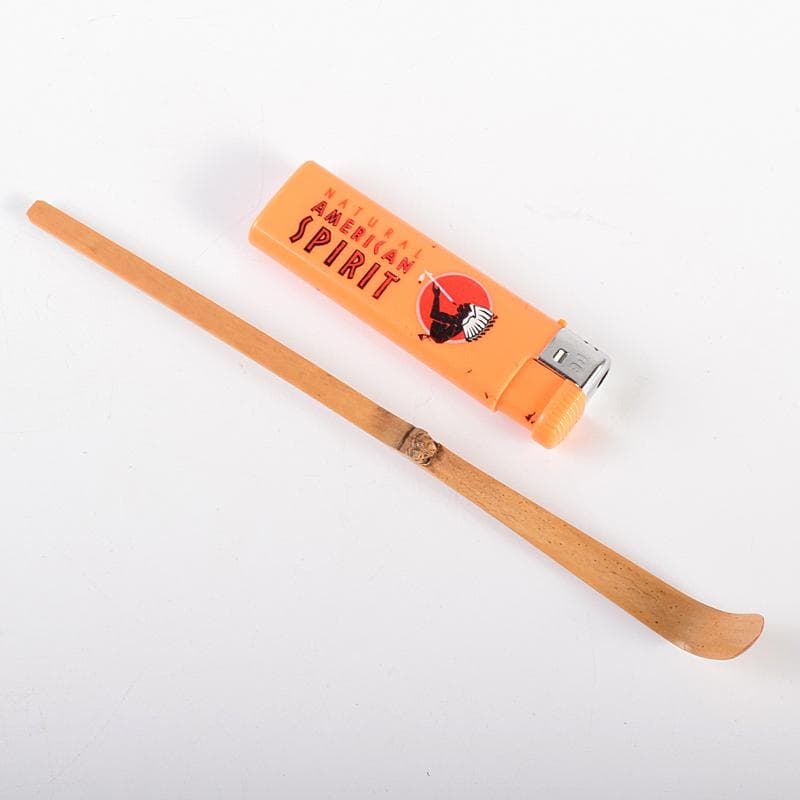 茶道具 宗春下削 前大徳 小林太玄作 茶杓 銘「和敬」 共筒共箱 M R7700