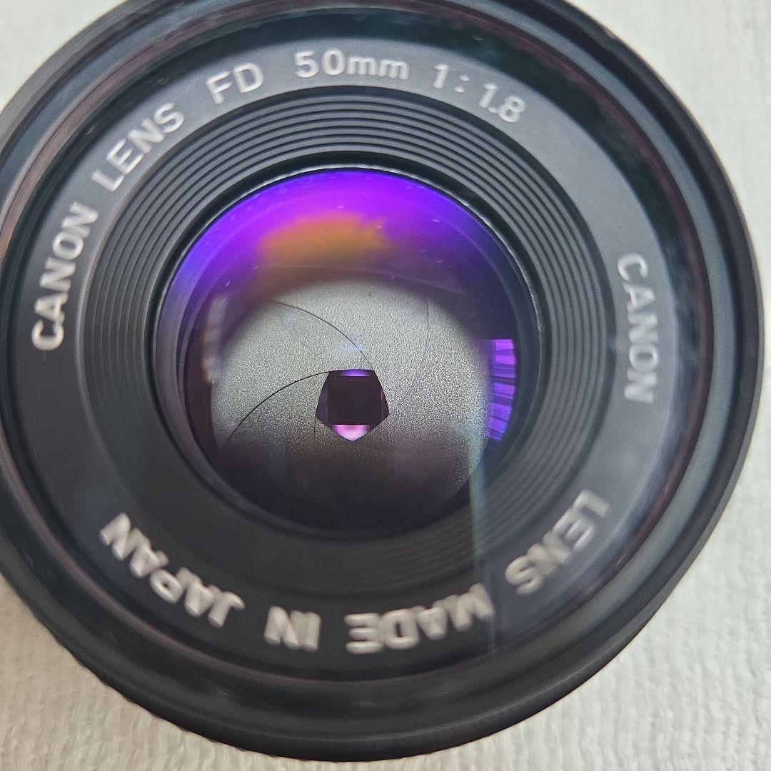 完動品☆Canon AE-1 FD 50mm f/1.8 + 望遠ズーム