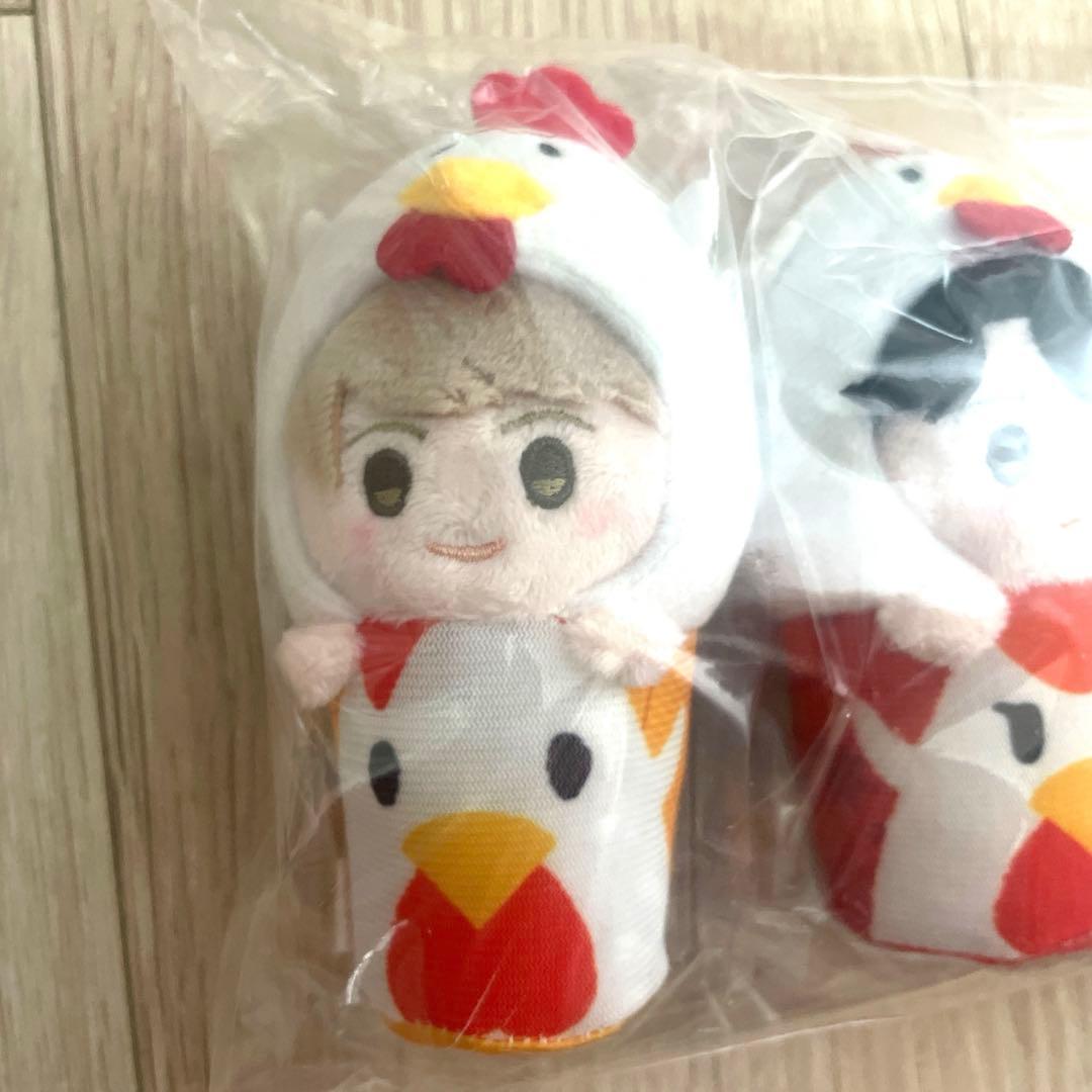 ミセス ローソン MGA からあげクン ぬいぐるみキーチェーン（3種セット