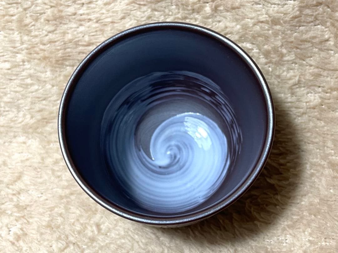 松風作 湯呑揃 共箱 以さむ刻 総彫 刷毛目 萬古焼 名工 - メルカリ