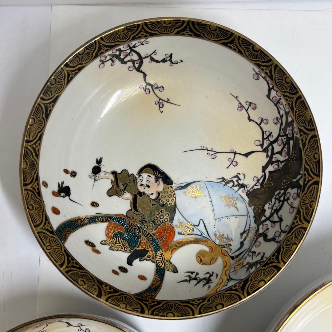 明治時代 九谷焼 三ツ鉢 東キ8-0204② - メルカリ