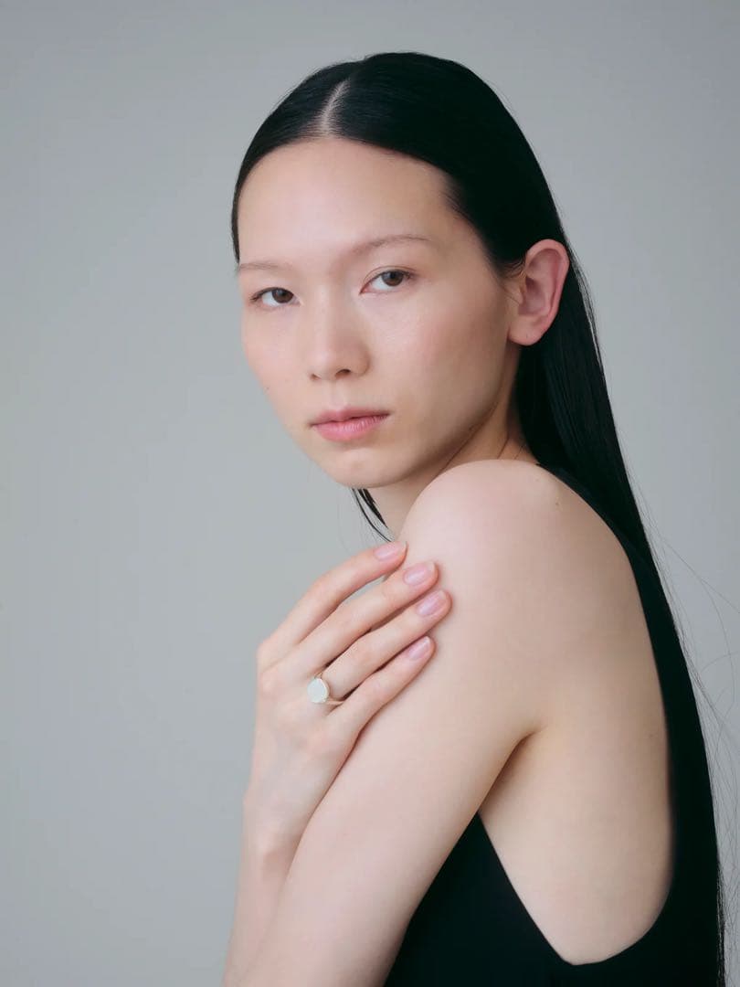 PLOW Shell Window Ring -Silver 15号