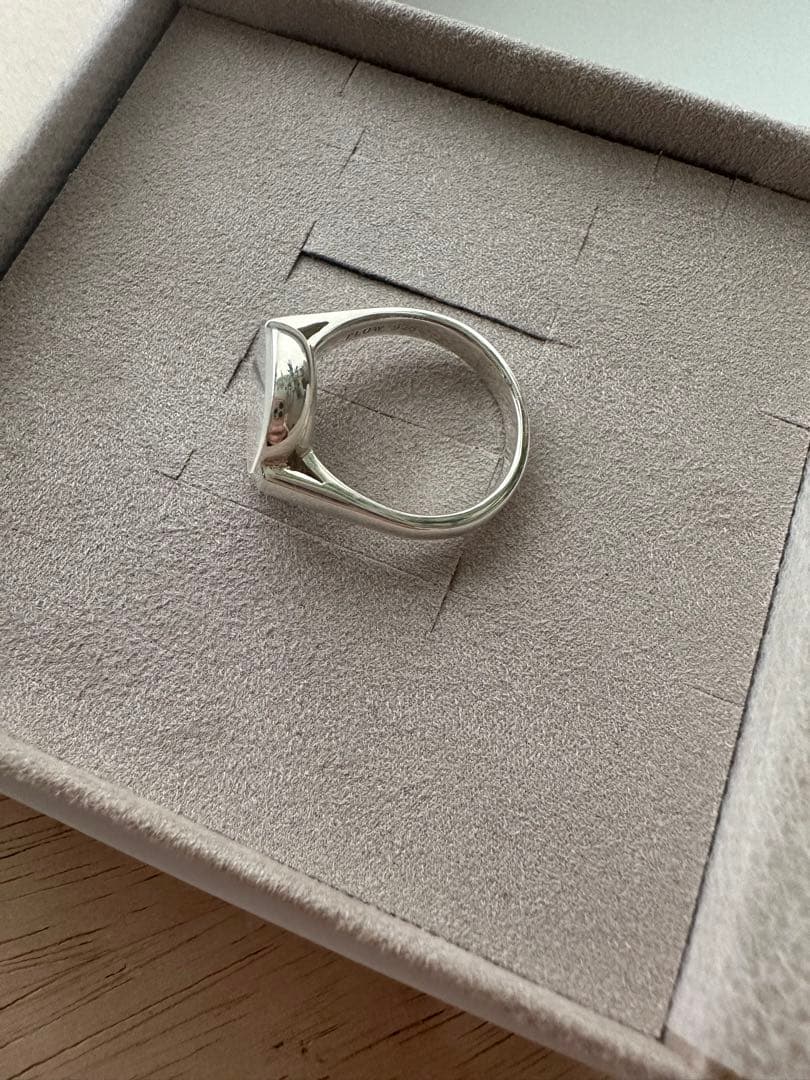 PLOW Shell Window Ring -Silver 15号