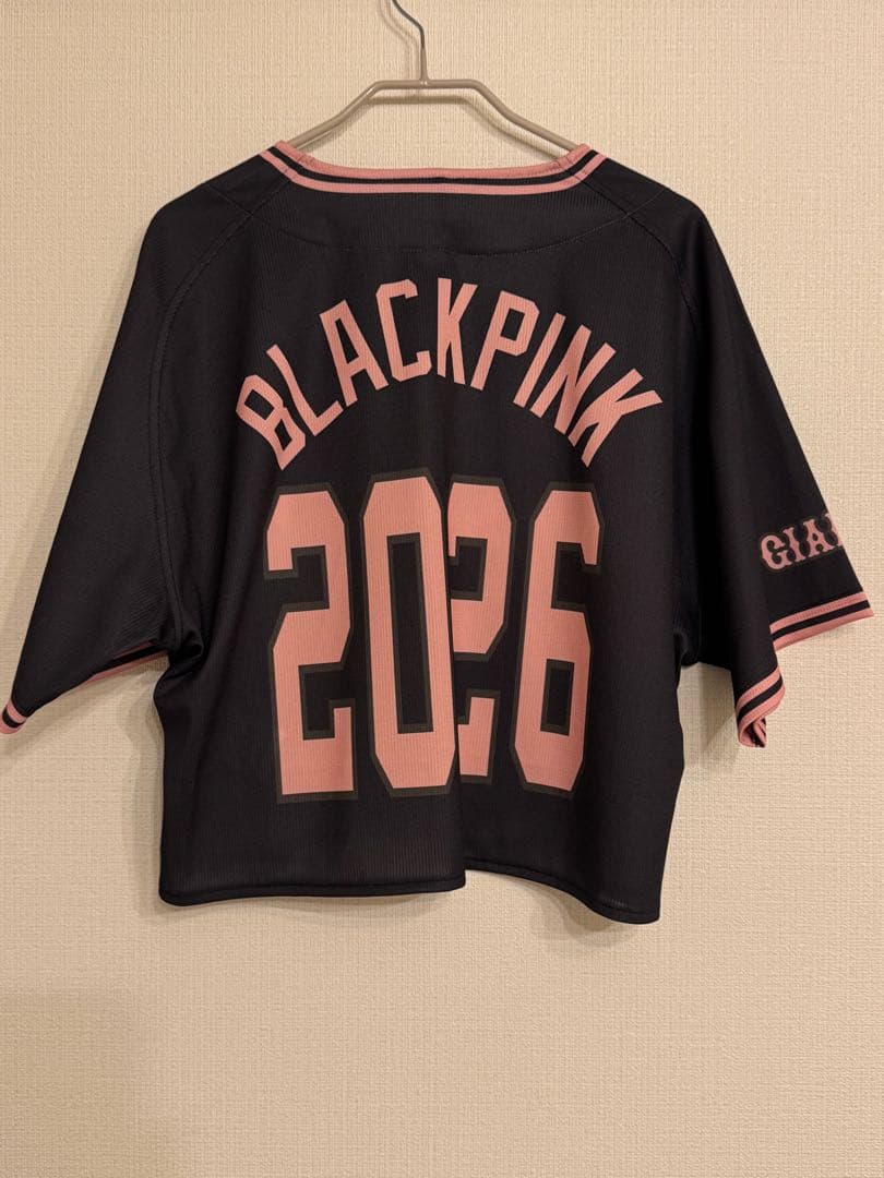 読売ジャイアンツ×BLACKPINK ユニフォーム クロップド ブラック S