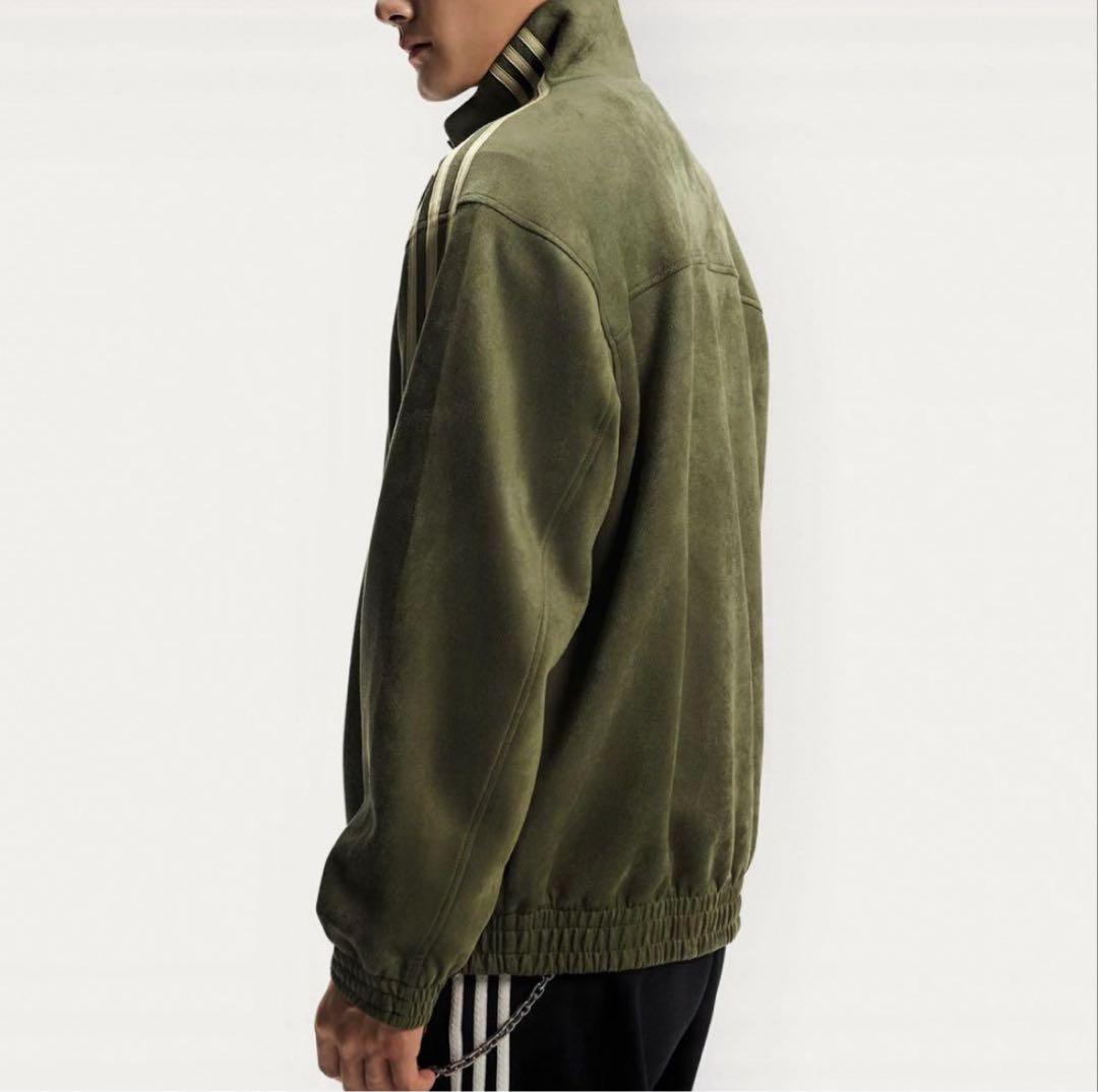 Baron¨̮ 様へadidas オリーブジャケット ストライプ　Sサイズ