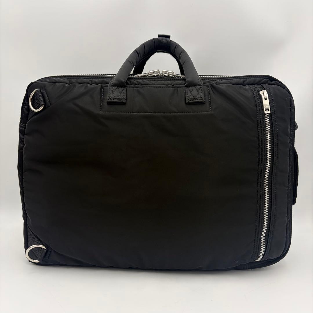 ポーター タンカー 3way ブリーフケース リュック 2層 黒 ナイロン A4