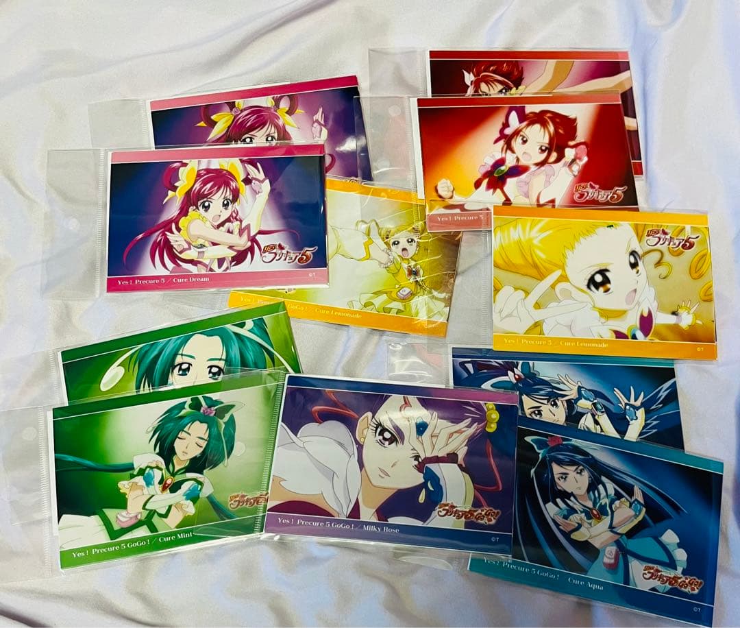 プリキュア プリティストア 場面写変身ブロマイド オールスターズ コンプ 81種