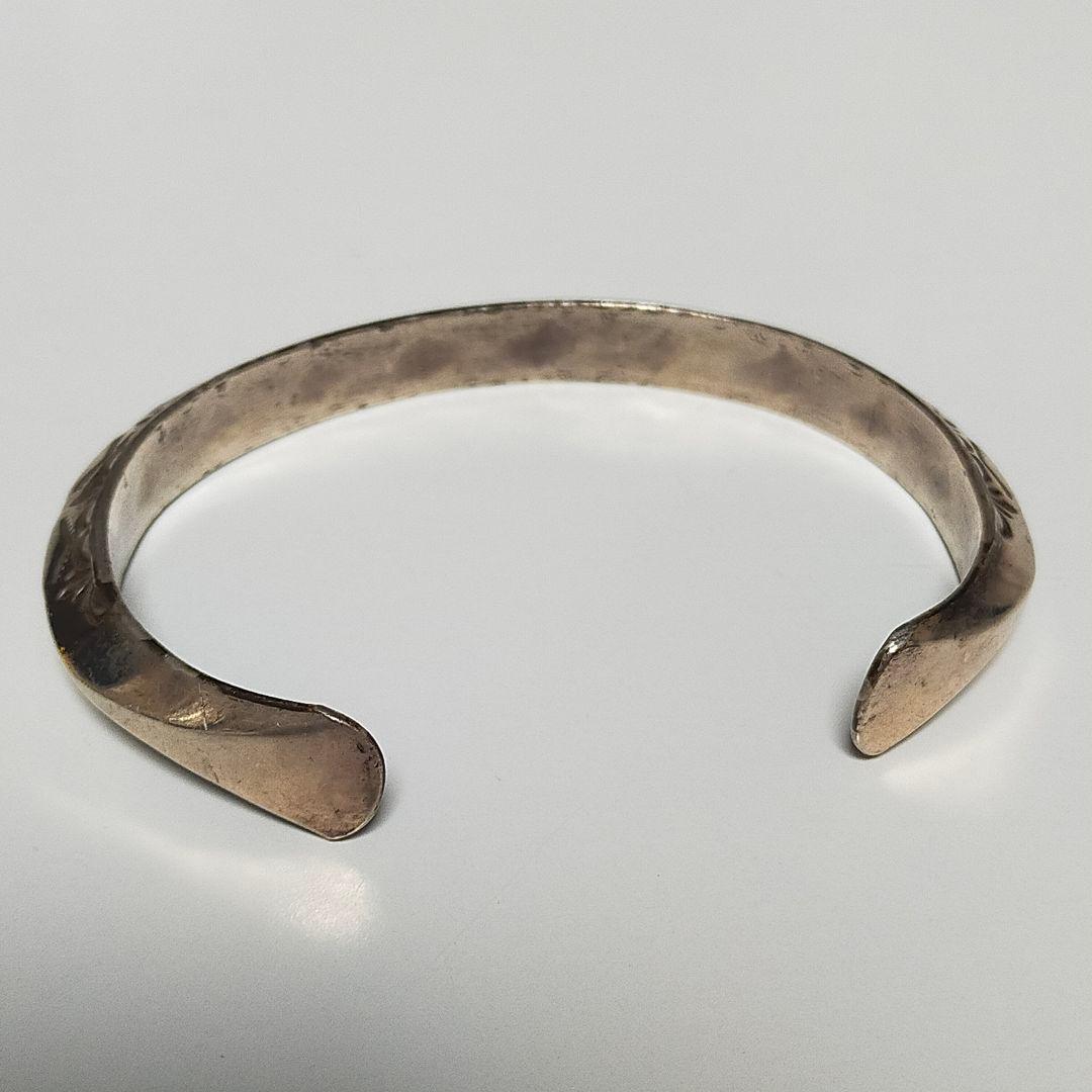 navajo ナバホ族 アーノルドグッドラック スタンプ トライアングルバングル