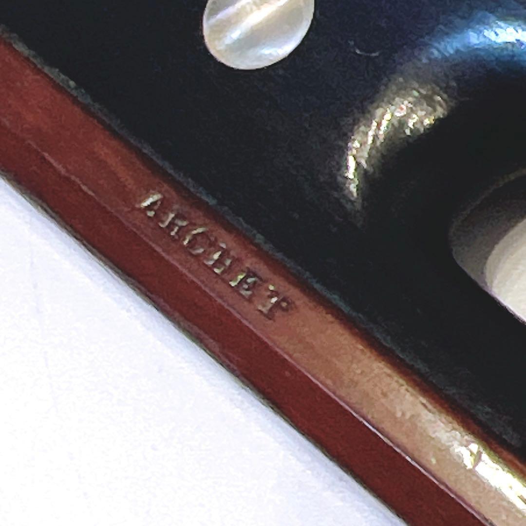 【高級】archet バイオリン弓 4/4サイズ　アルシェ　張り替え不用