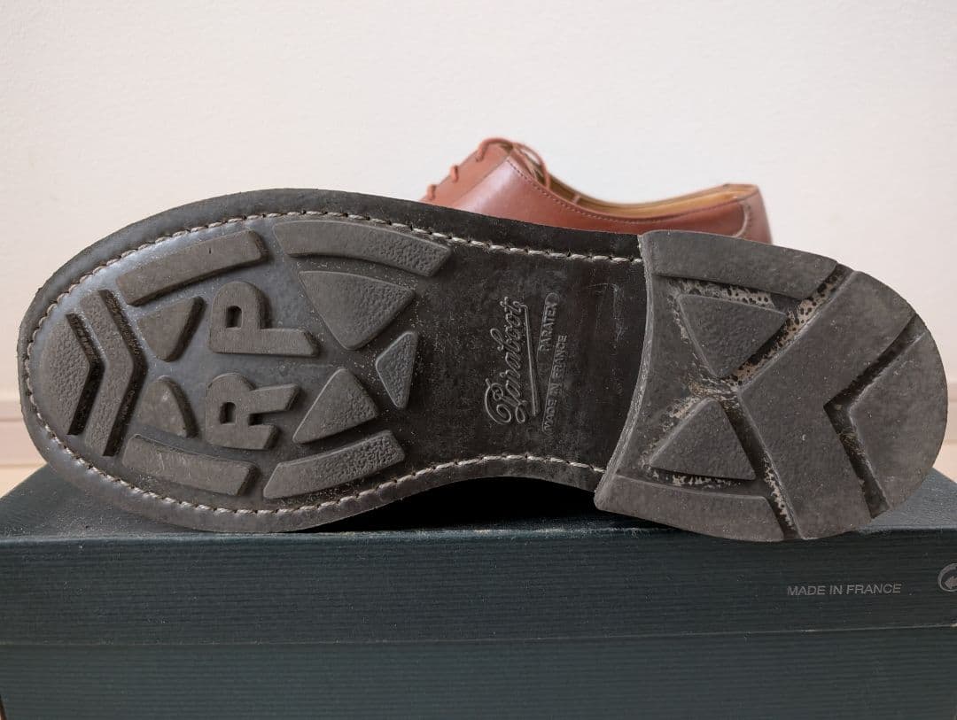 パラブーツ　シャンボード(マロンカラー)　UK8　ケアグッズ付