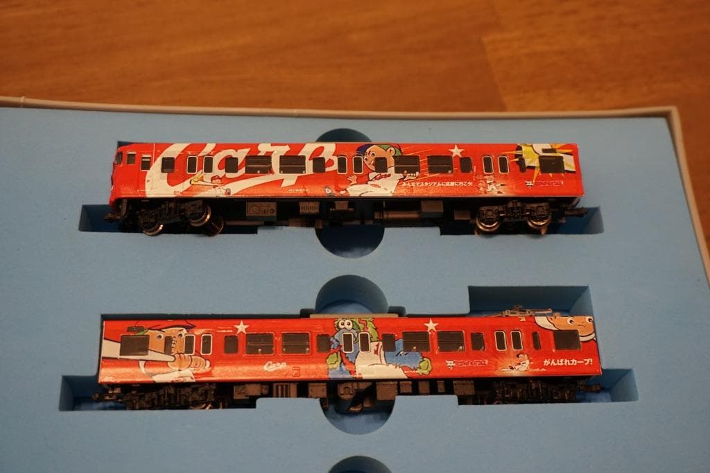 マイクロエース　115系カープ応援ラッピング　2013年仕様　4両