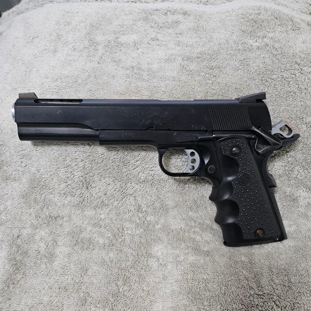 新日本模型 WA提供マグナ 純正ガスブロ FBI CUSTOM ブラック - メルカリ