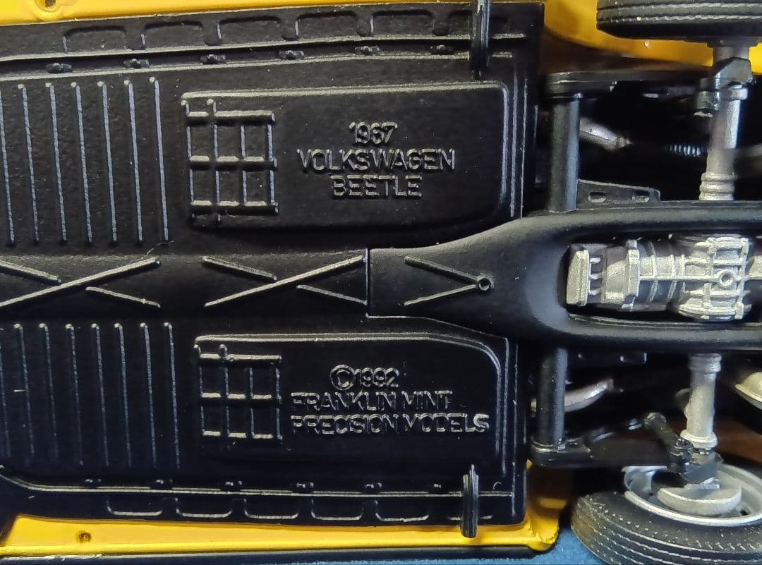 フランクリンミント 1967 フォルクスワーゲン・ビートル ダイキャストミニカー