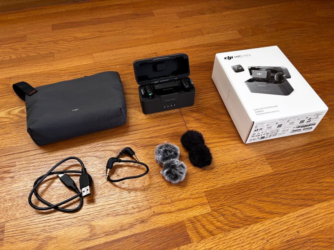 DJI Mic Mini(2 TX + 1 RX + 充電ケース)