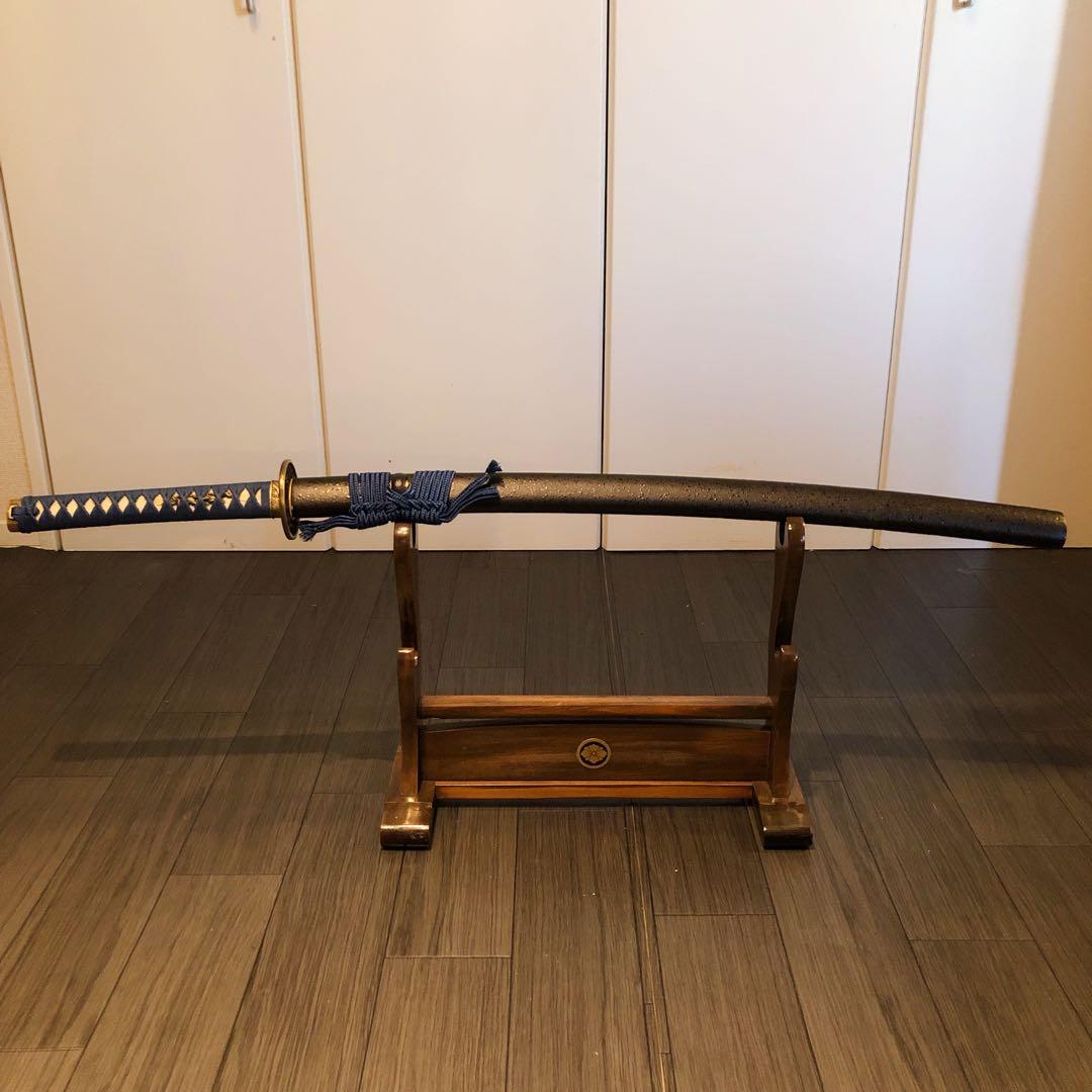 希少品　高級模造刀　ローズウッド　木刀　鞘付き木刀　拵え　高級居合刀　刀剣武具