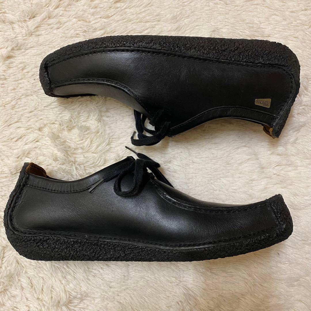 未使用級 クラークス ナタリー　ブラック　クレープソール　レザー　モカシン