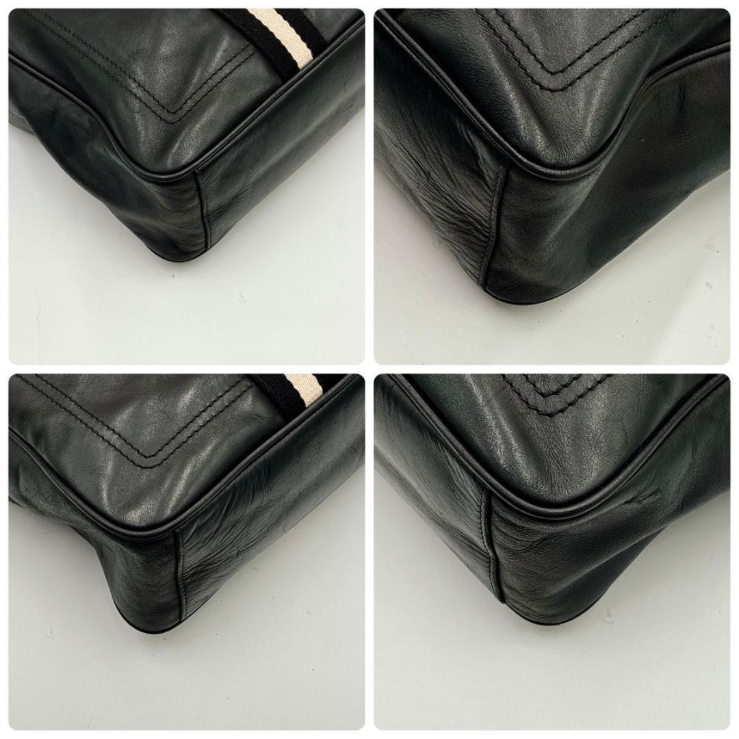 てつ　BALLY ビジネスバッグ ブリーフ トレスポ レザー 南京 A4