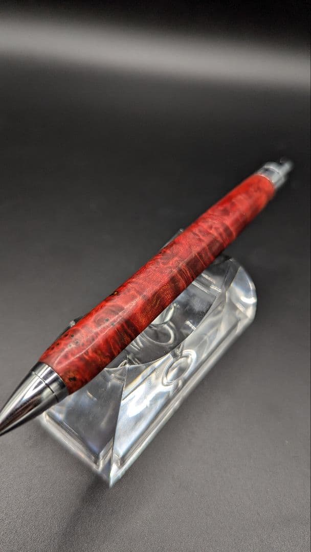 84 ペン工房翌檜 スタビライズドウッドブナバール 木軸シャーペン