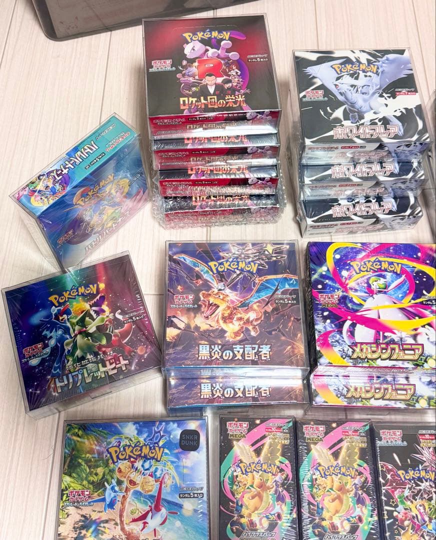 K*!様 ポケモンカード シュリンク付きBox まとめ売り