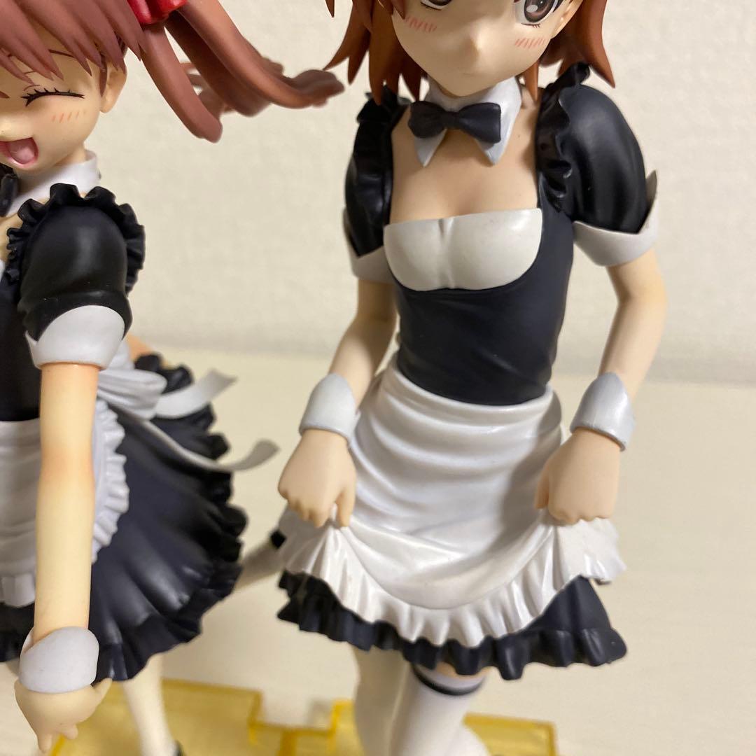 とある科学の超電磁砲 御坂美琴&白井黒子 メイドver.1/6 4-Leaves