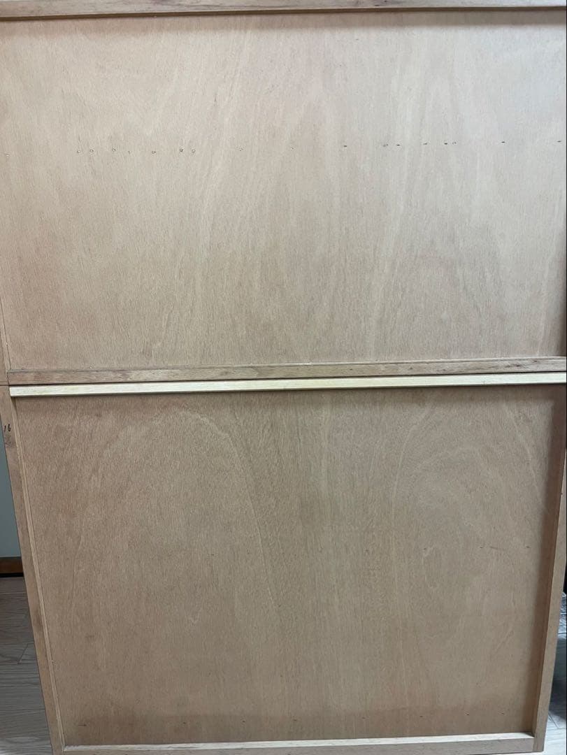 民芸調 時代箪笥 和箪 高さ約140cm 2分割 和家具 7段 収納 物入 木製