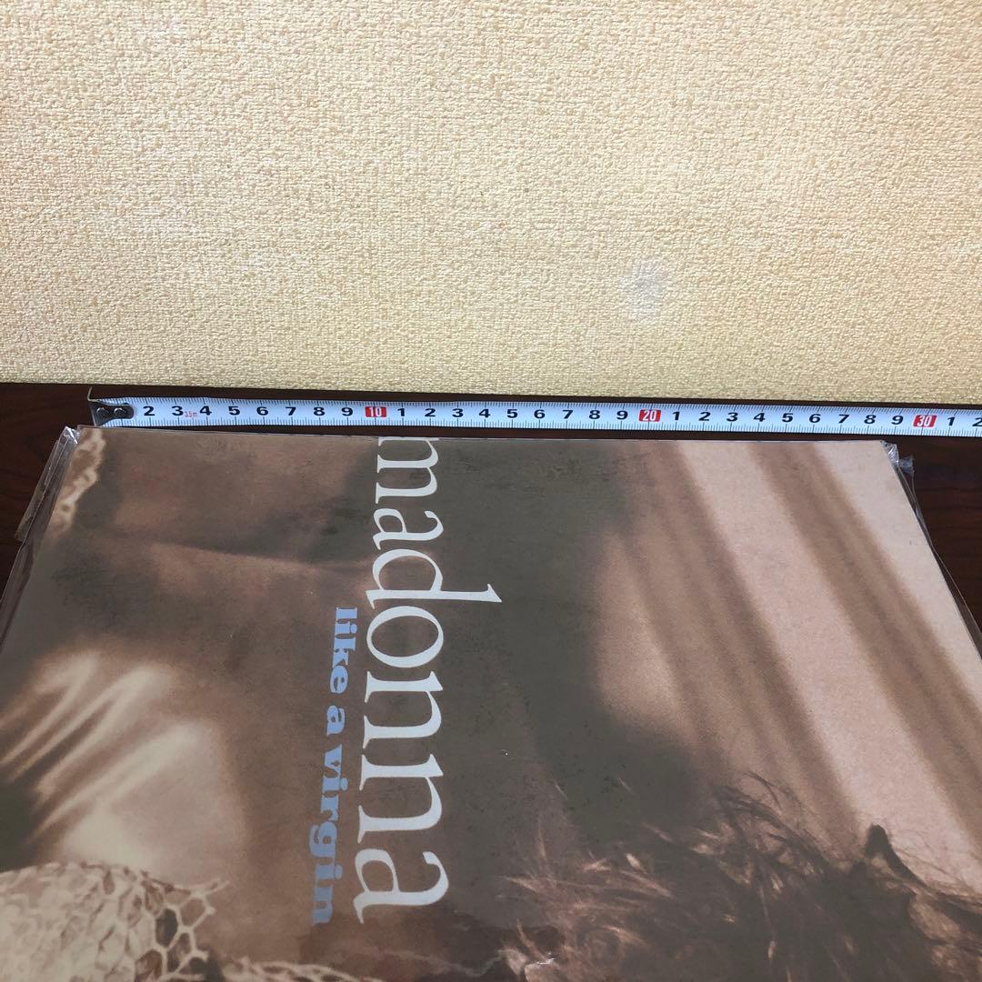 ポスター☆MADONNA／マドンナ／ライク・ア・ヴァージン／木枠／キャンバス地