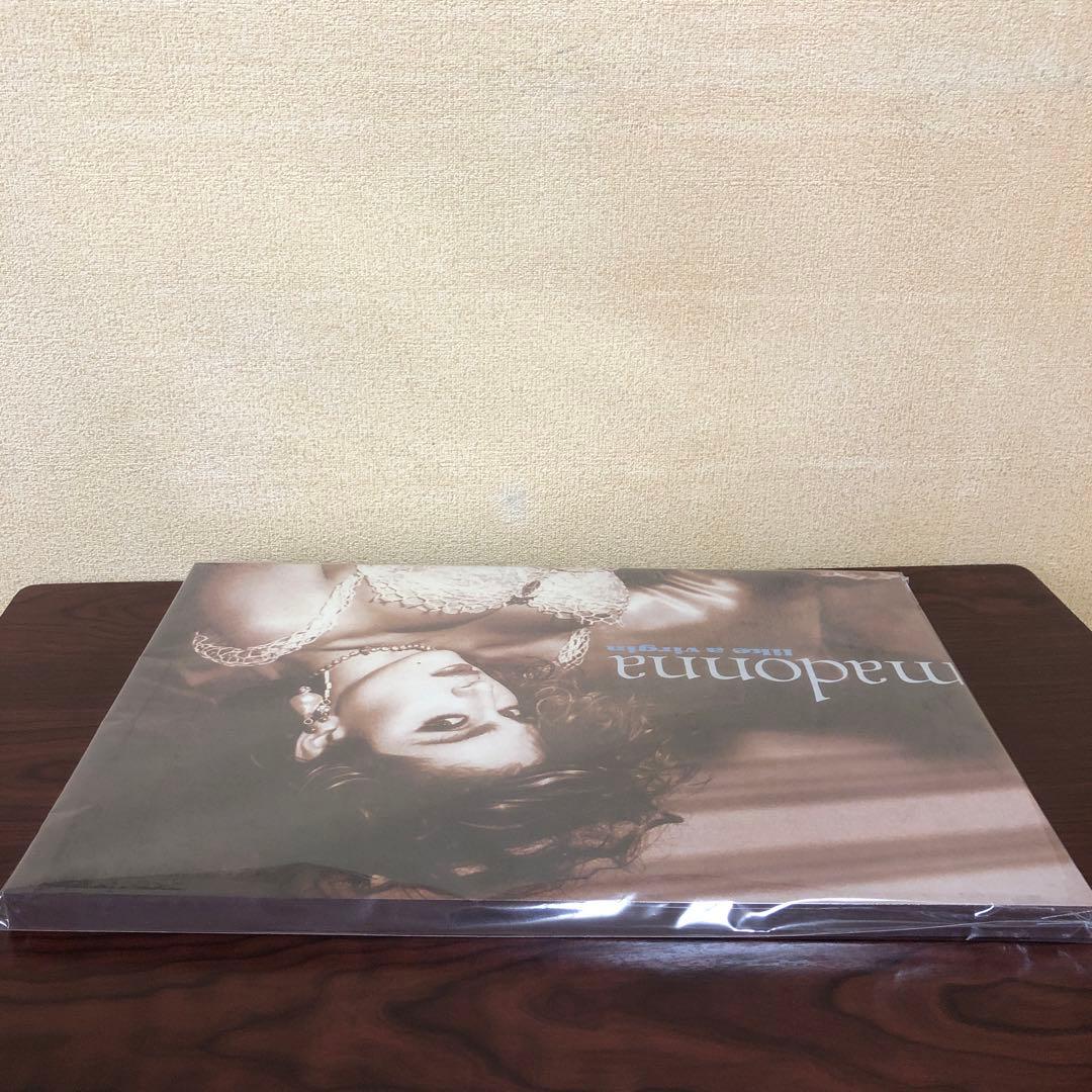 ポスター☆MADONNA／マドンナ／ライク・ア・ヴァージン／木枠／キャンバス地