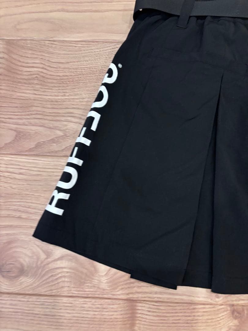 ラフロッグ　今季新作　アジャスタブルサイドポケットプリーツスカート