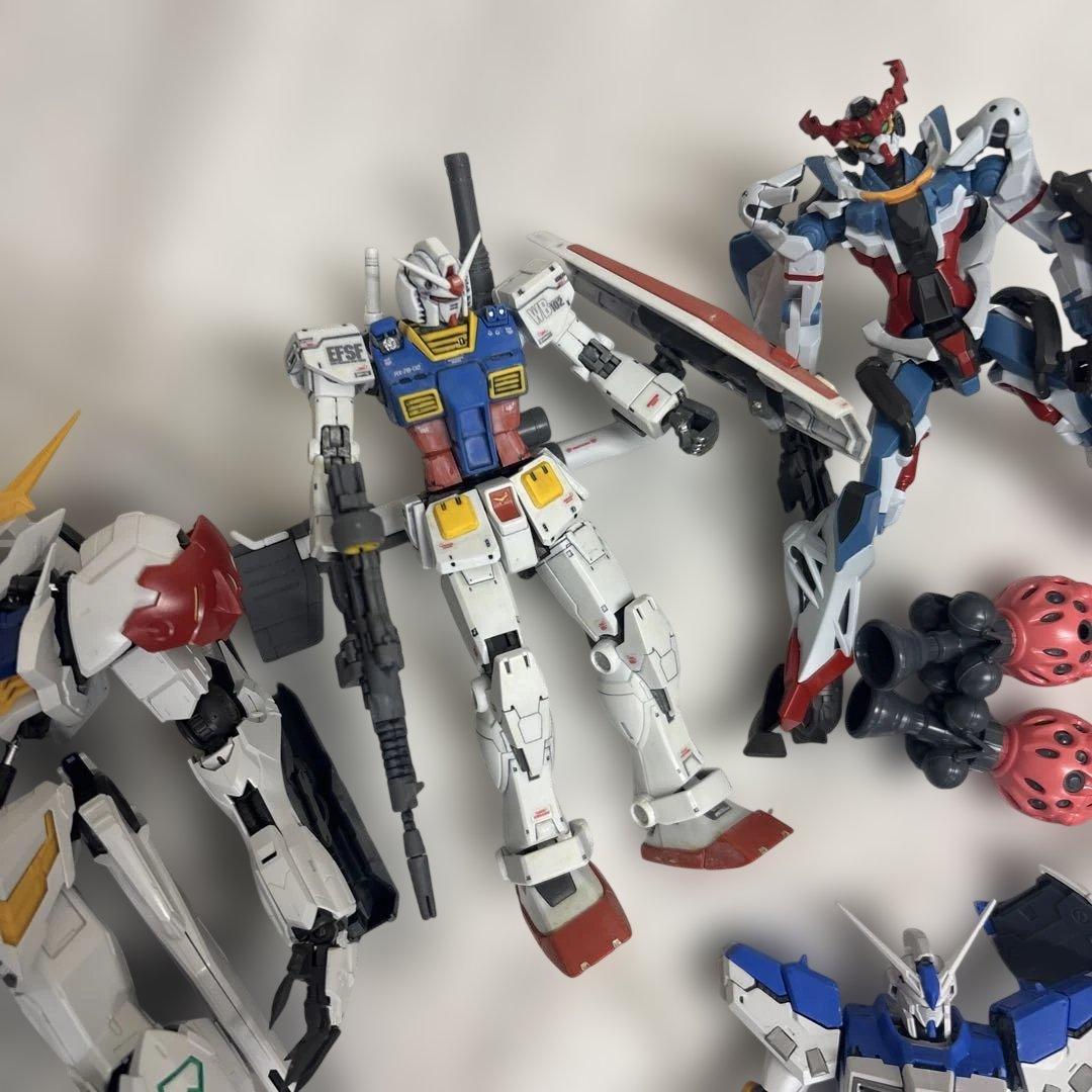 ガンプラ　組み立て済みセット