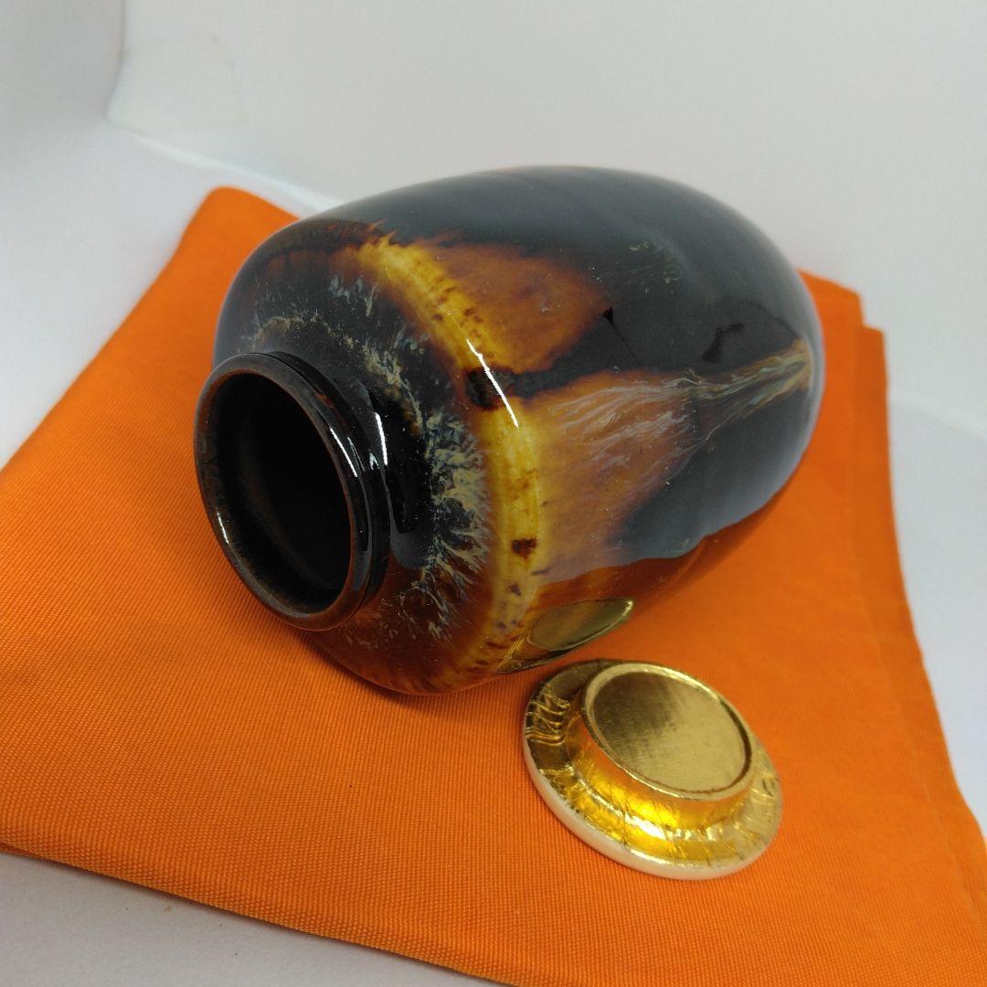 洛東定一作 肩衝茶入 仕覆伊予簾緞子 共箱 茶道具 未使用品 - メルカリ